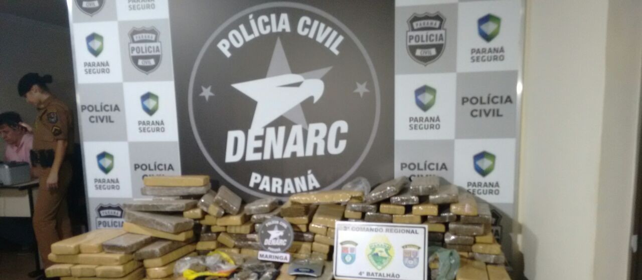 Em três meses de 2018, Denarc apreendeu seis toneladas de maconha