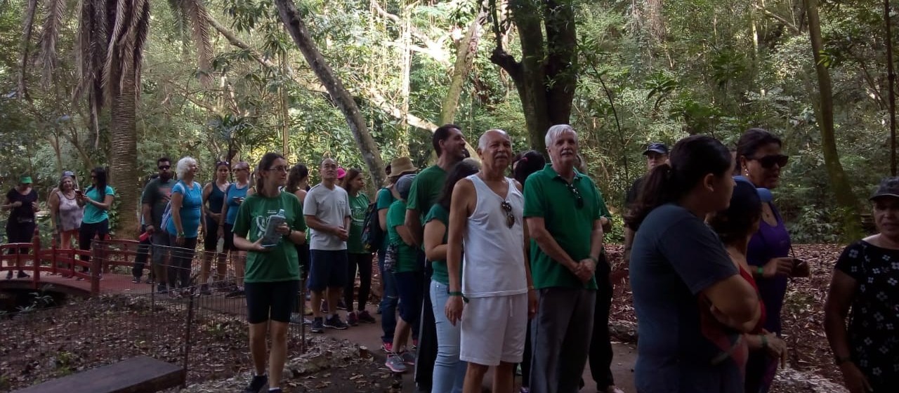 Caminhada lembra a importância da segurança no ambiente de trabalho