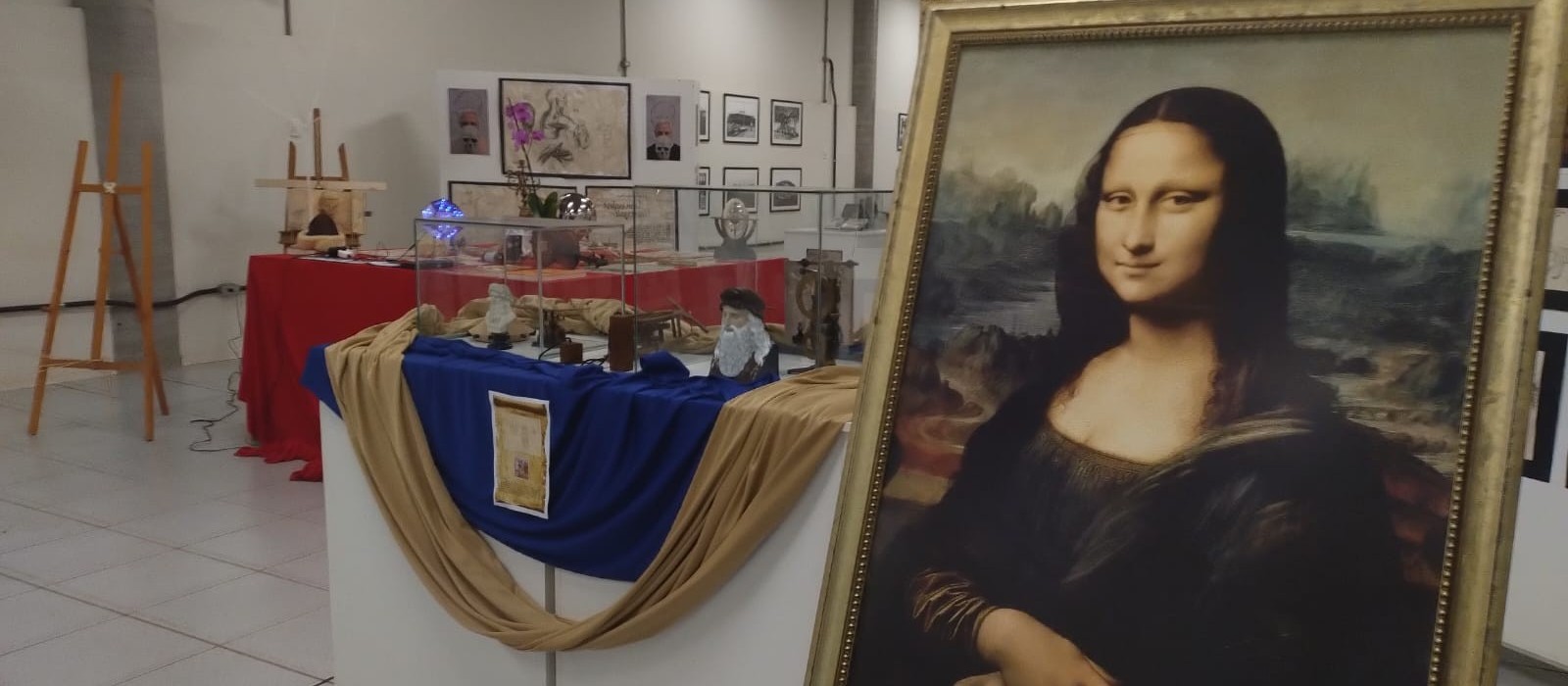 UEM tem exposição sobre Leonardo Da Vinci