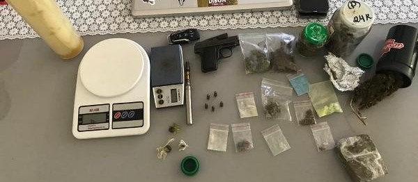 Polícia apreende pé de maconha, drogas e veículos de luxo em casa de Maringá