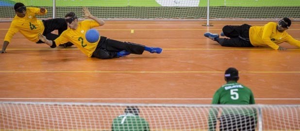 Equipe maringaense de goalball se prepara para o Parajaps