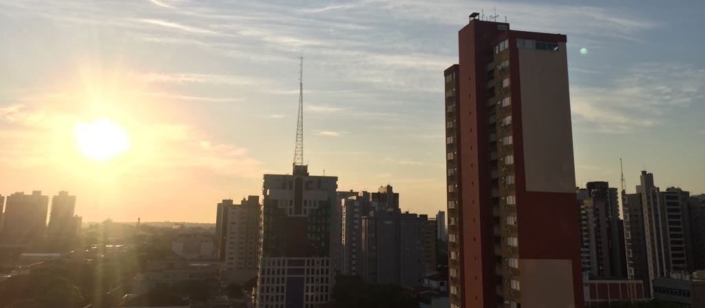 Maringá supera temperatura prevista