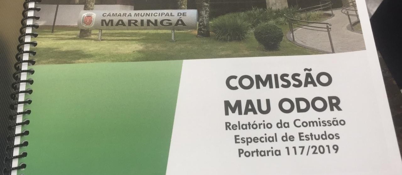 Comissão do Mau Odor entrega relatório