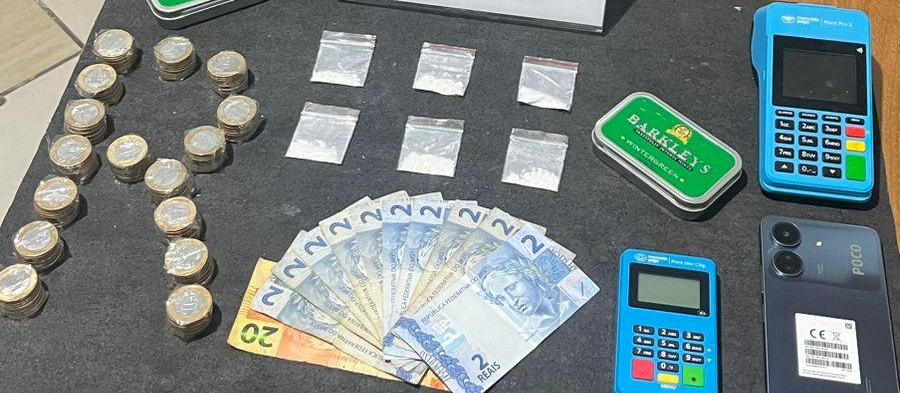 Suspeito de vender cocaína em sistema delivery é preso em Umuarama