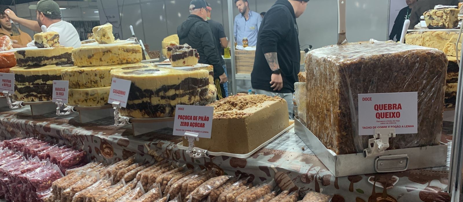 Gastronomia é destaque na Expoingá com doces artesanais