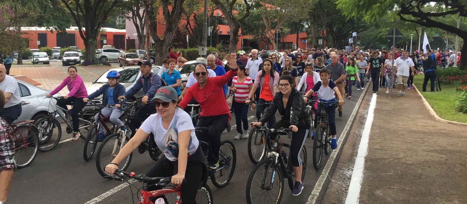 Passeio ciclístico quer resgatar valores familiares