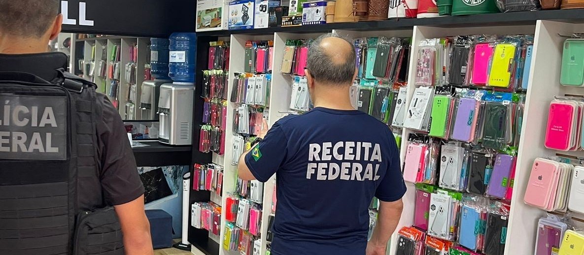 PF e Receita Federal deflagram operação para combater descaminho