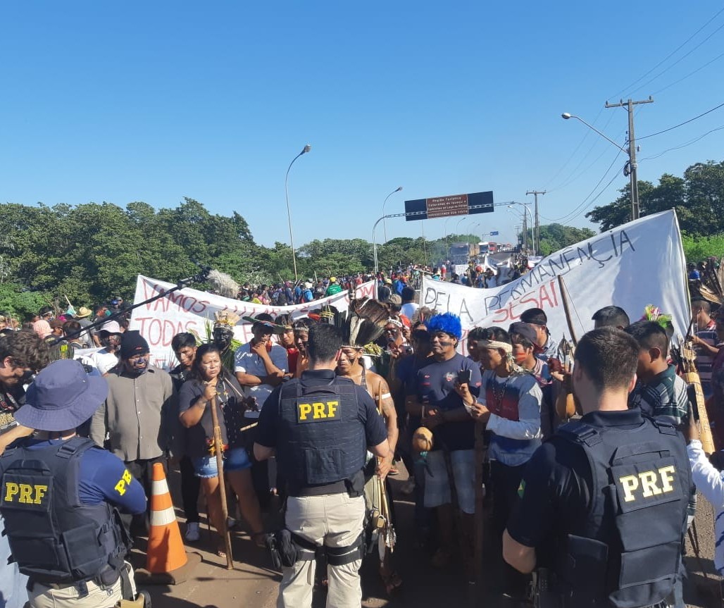 PRF informa que BR-163 em Guaíra foi liberada