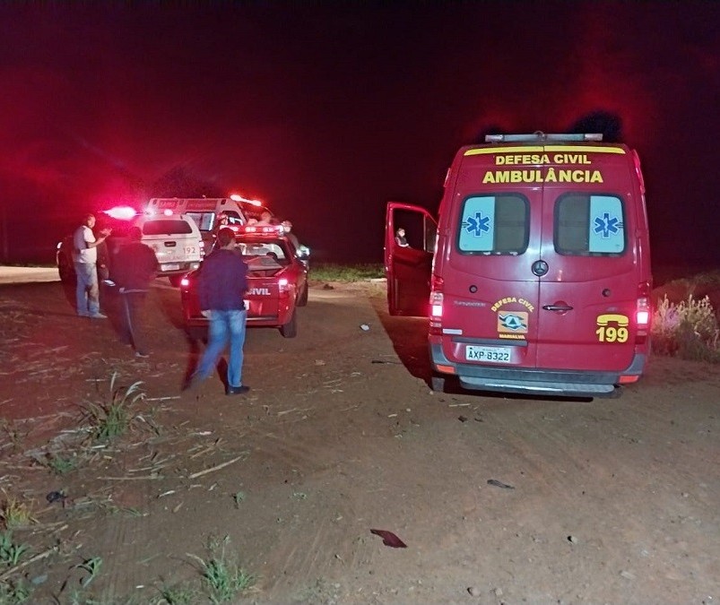 Motorista morre em acidente em Marialva; filho e namorada ficaram feridos