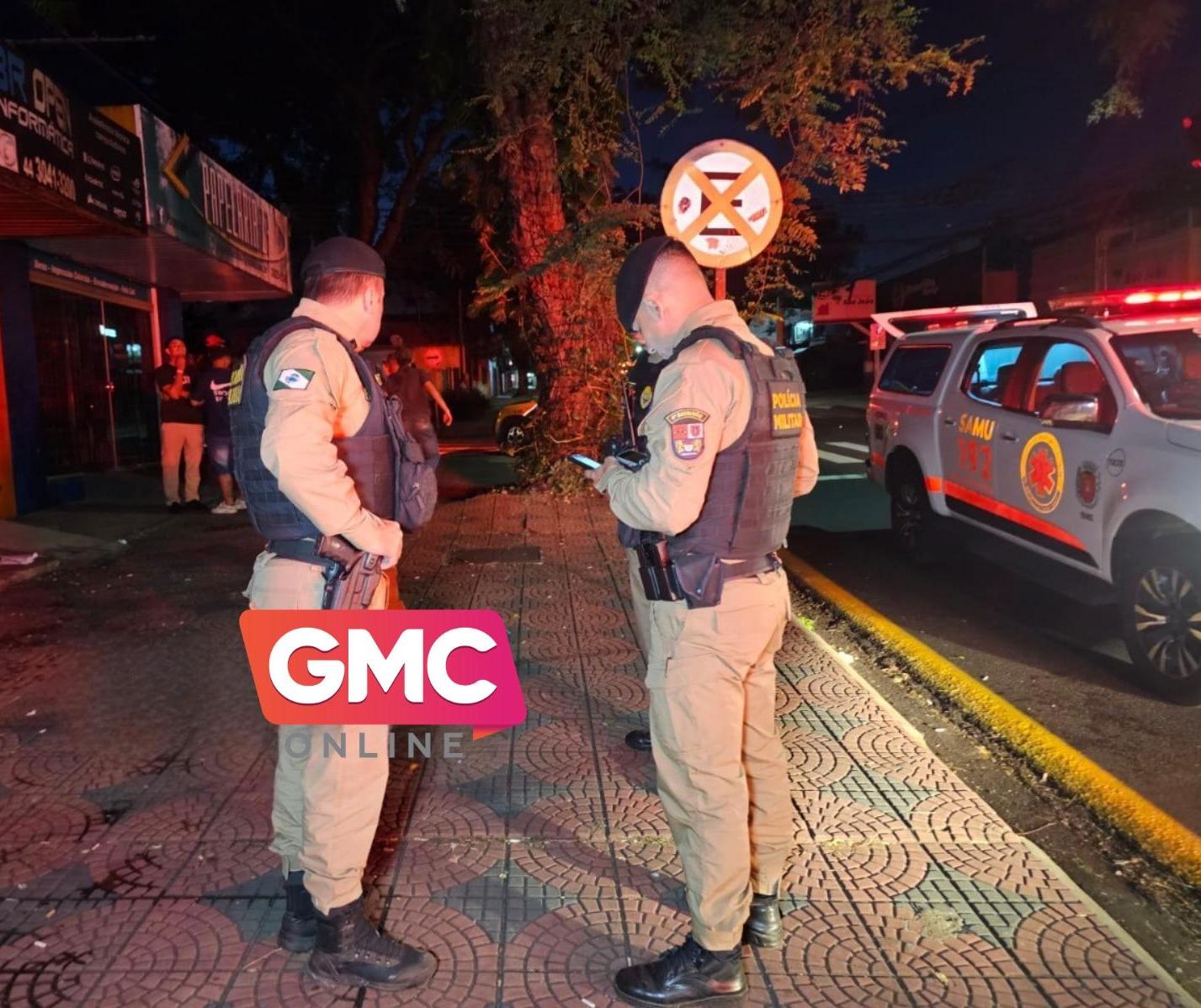 Ataque a tiros na Zona 7 de Maringá deixa jovem de 20 anos em estado grave