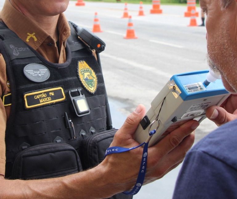 Notificação por embriaguez cai pela metade nas estradas estaduais da região de Maringá