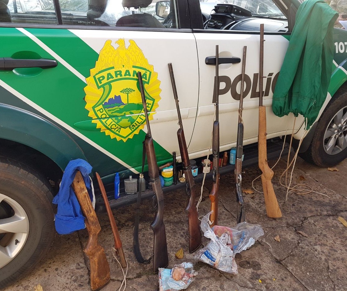 Polícia Ambiental prende três pessoas por caça ilegal e posse de armas