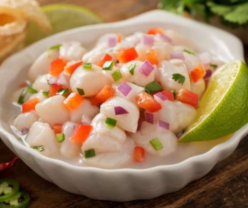 O que usar para fazer ceviche?