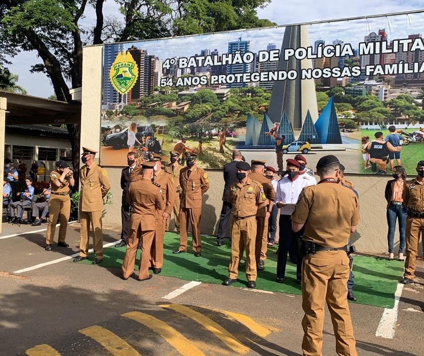 Polícia Militar do Paraná comemora 167 anos nesta terça-feira, 10 de agosto