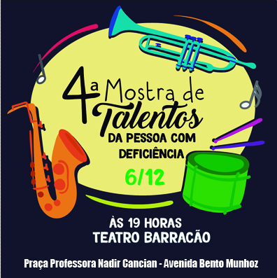 Quarta-feira (06) tem mostra de talentos da pessoa com deficiência em Maringá