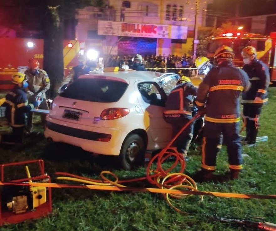 Bombeiros atenderam 214 acidentes de trânsito a mais do que em 2020