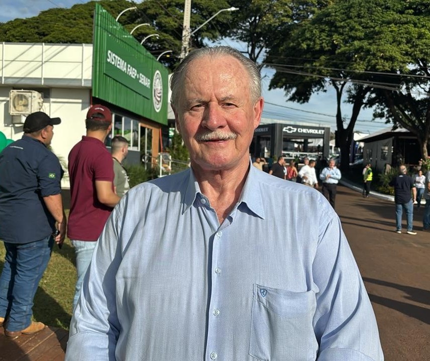 Secretário do Codesul e ex-governador do Paraná Orlando Pessuti participa de abertura da Feira