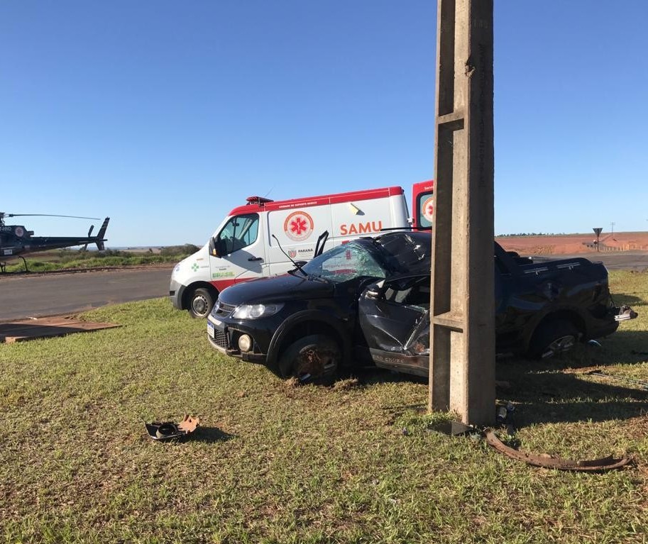 Pai de criança ejetada de carro em acidente dirigia bêbado, segundo a PM