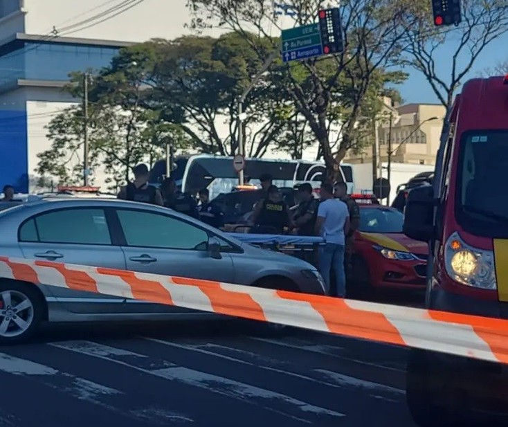 Homem morre e outro fica ferido em confronto com a polícia em Maringá