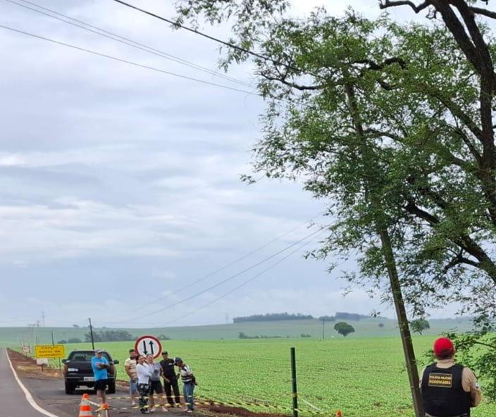 Pedestre sofre mal súbito e morre às margens de rodovia