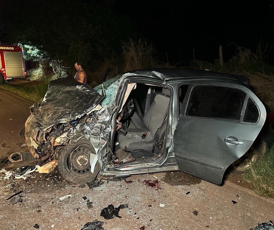 Durante fuga, acidente envolvendo contrabandista de cigarros deixa feridos graves