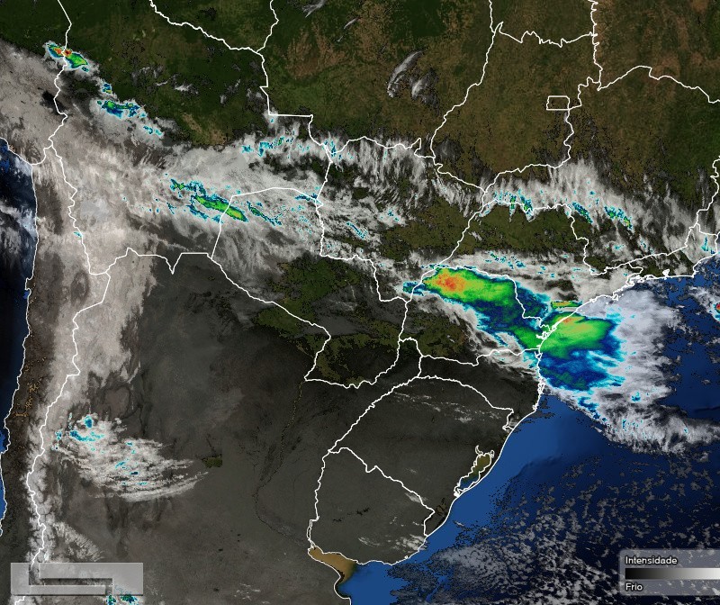 Previsão do tempo: domingo de chuva em Maringá