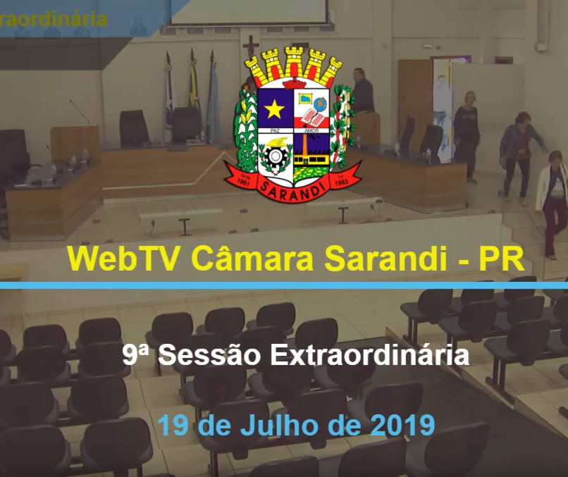 Sessão extraordinária é cancelada em Sarandi por falta de quórum