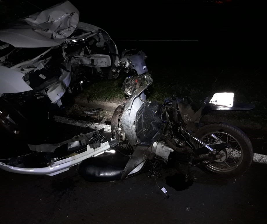 Motociclista morre em acidente na BR-376