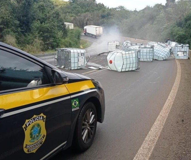 BR-277 segue interditada entre Nova Laranjeiras e Guaraniaçu nesta quarta-feira (31)