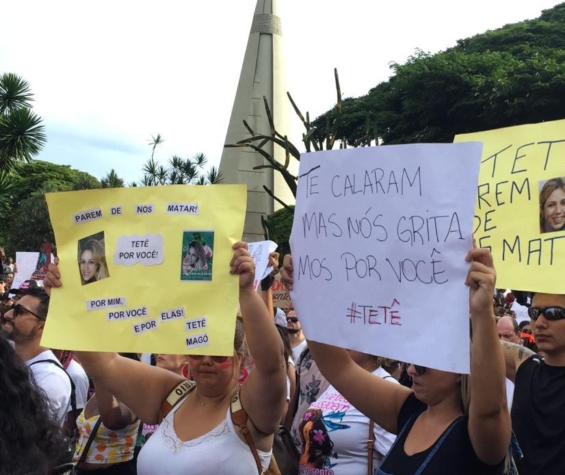 Milhares pedem o fim do feminicídio em Maringá