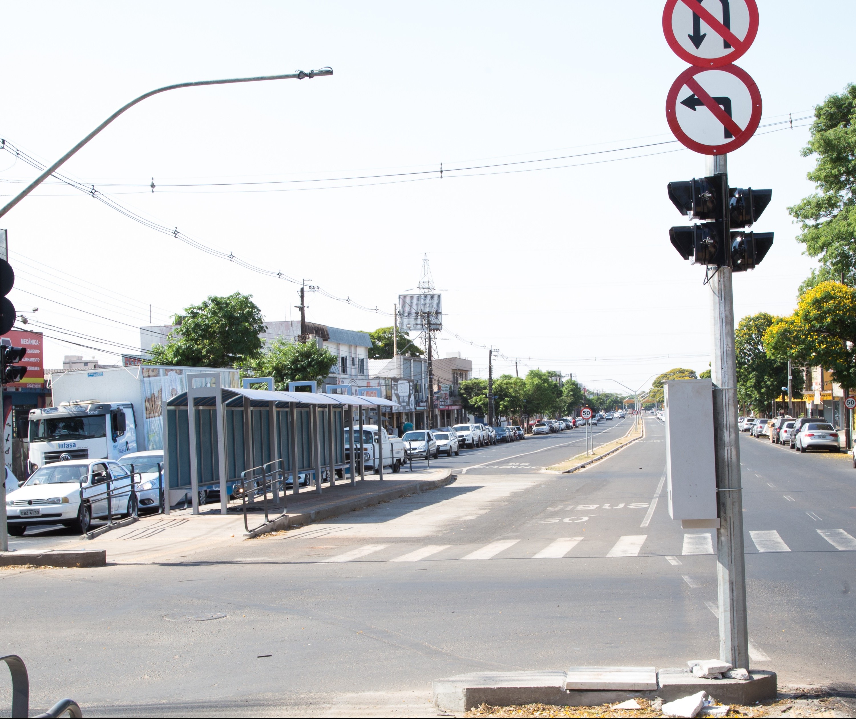 Corredor para ônibus começa a funcionar na segunda-feira (05)