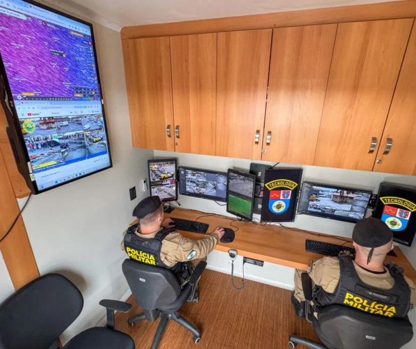 Câmeras de vigilância estão sendo instaladas em Maringá e são confundidas com radares de velocidade