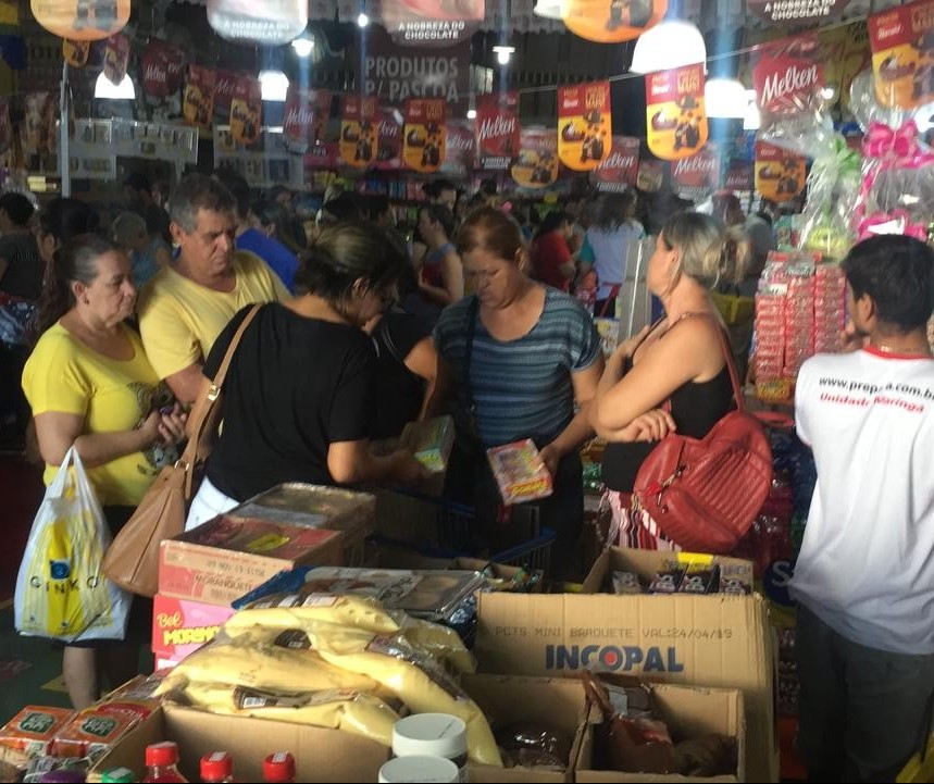 Venda de itens para fazer ovos de chocolate movimenta comércio local