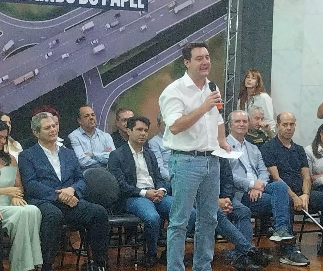 Governador autoriza convênio para duplicação do Contorno Sul; edital deve ser lançado no início de 2026