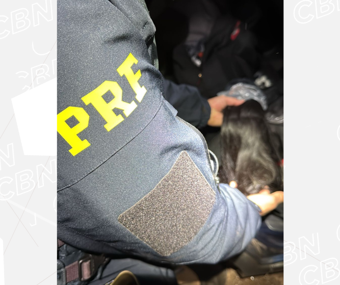PRF apreende R$ 800 mil em cabelo humano na PR-486 em Perobal