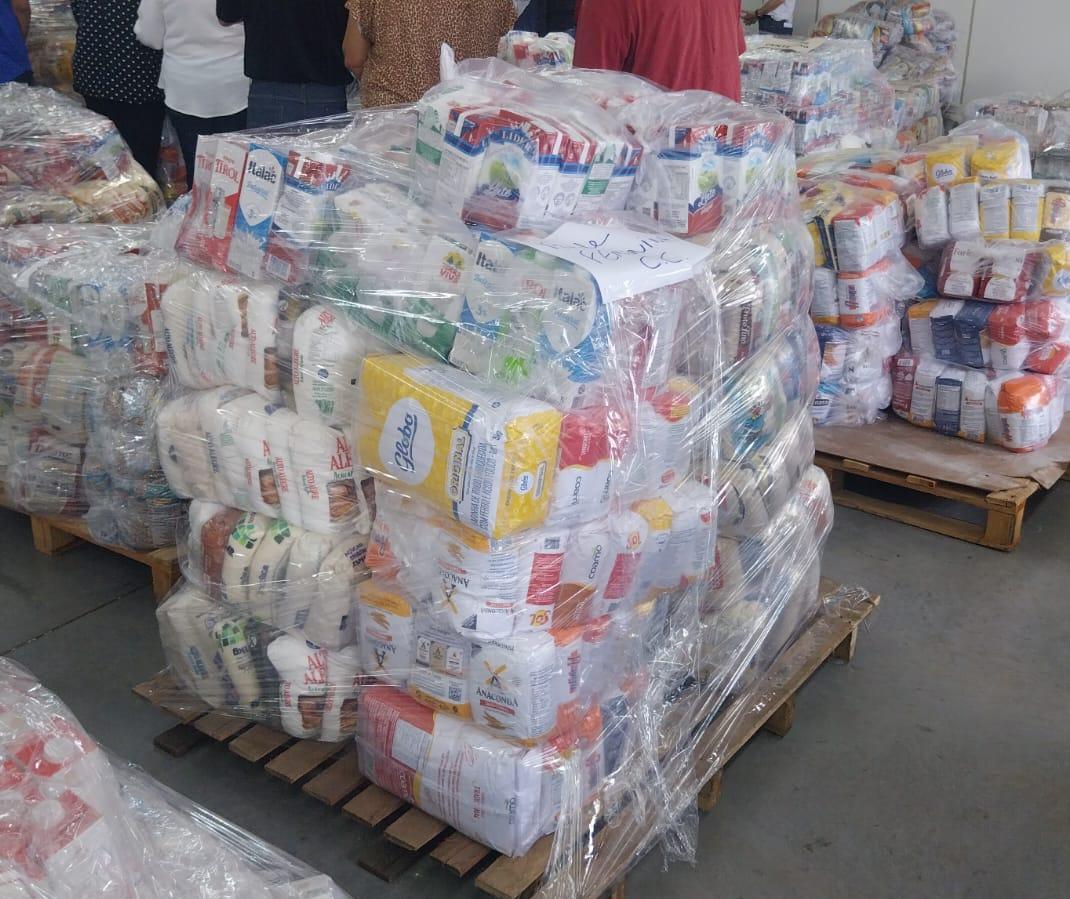 Pra Somar entrega 25 toneladas de alimentos a entidades assistenciais