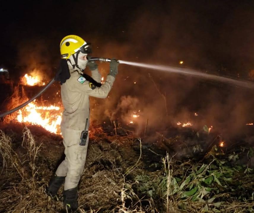 Incêndios ambientais consumiram mais de 4 mi de m² de vegetação na região do 5º GB