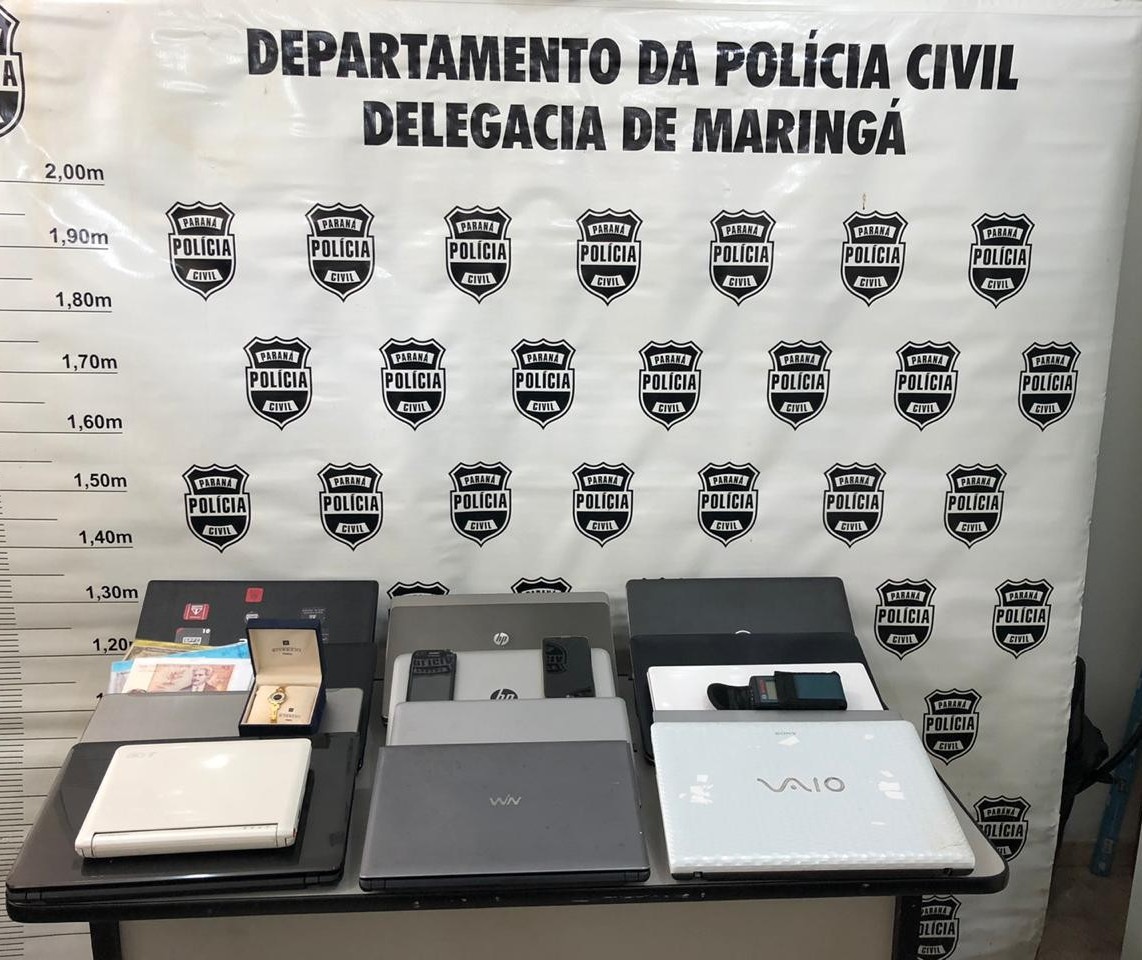 Polícia Civil recupera objetos furtados de prédio comercial