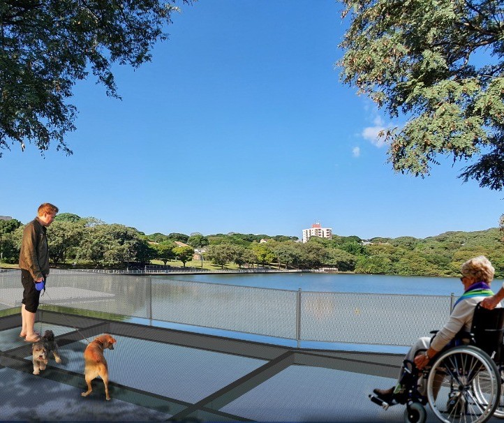 Após reforma, Parque Alfredo Nyffeler ganhará pista de caminhada emborrachada e mirante