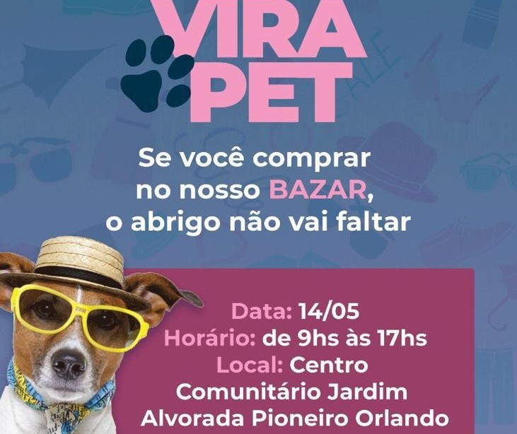 Bazar arrecada recursos para animais abandonados