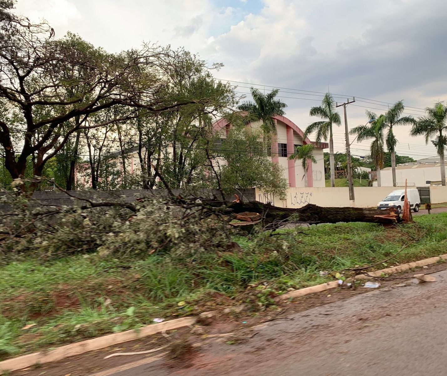 Temporal rápido deixa 30 mil imóveis sem energia e muitos estragos em Maringá