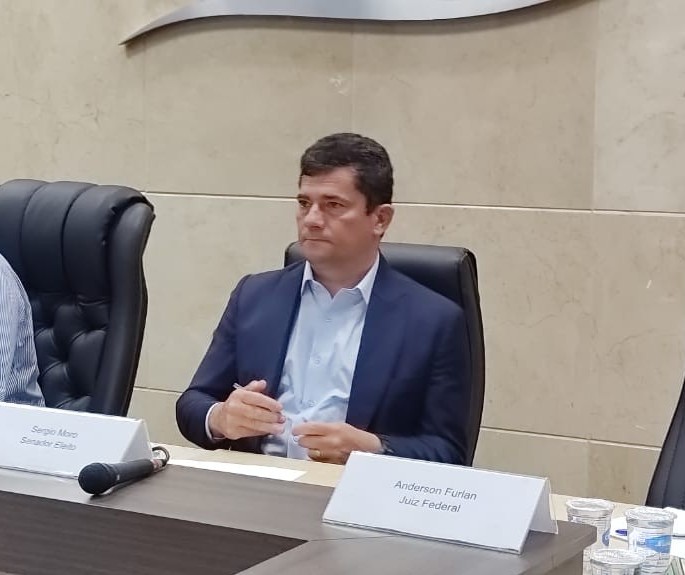 Senador eleito Sergio Moro se reúne com empresários em Maringá