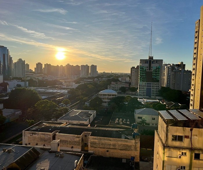 Terça-feira será de temperaturas altas e tempo seco em Maringá