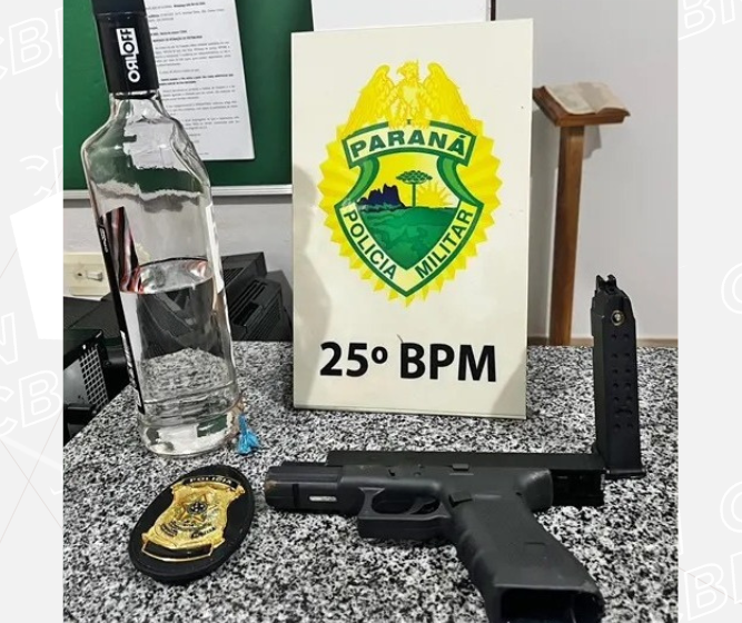 Policial Militar da Bahia tenta assaltar ônibus e é preso na PR-486