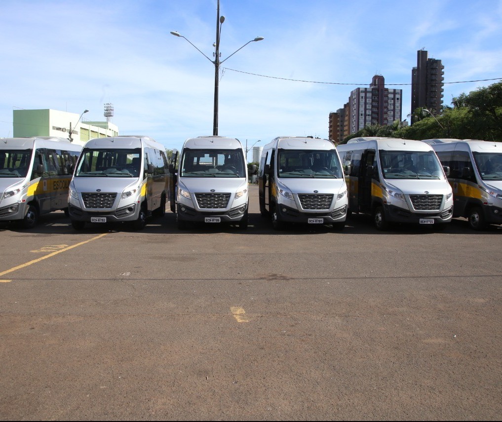 Secretaria de Educação renova frota do transporte escolar