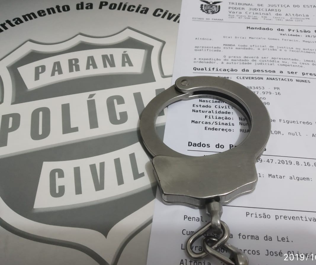 Homicídio de ex-policial é elucidado em Altônia