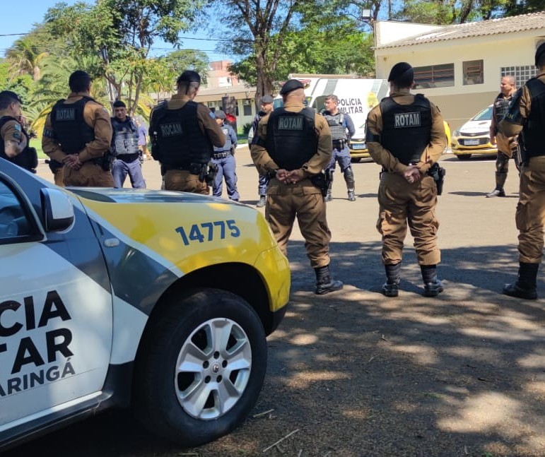 Polícia Militar realiza operações na cidade de Maringá