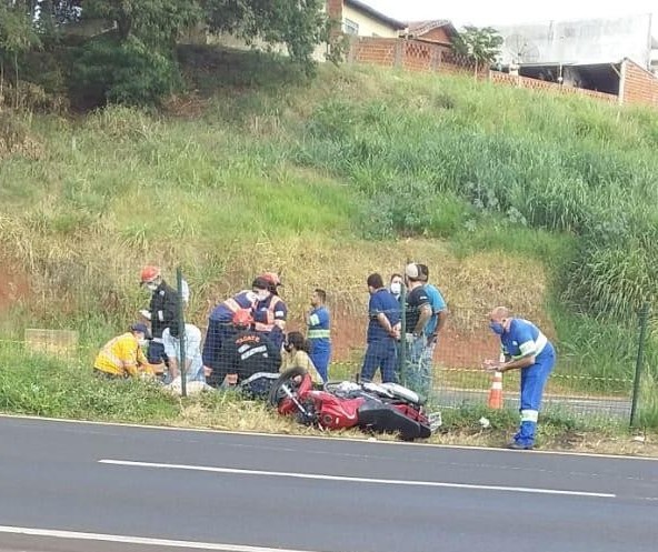 Motociclista morre em acidente na BR-376, em Mandaguaçu