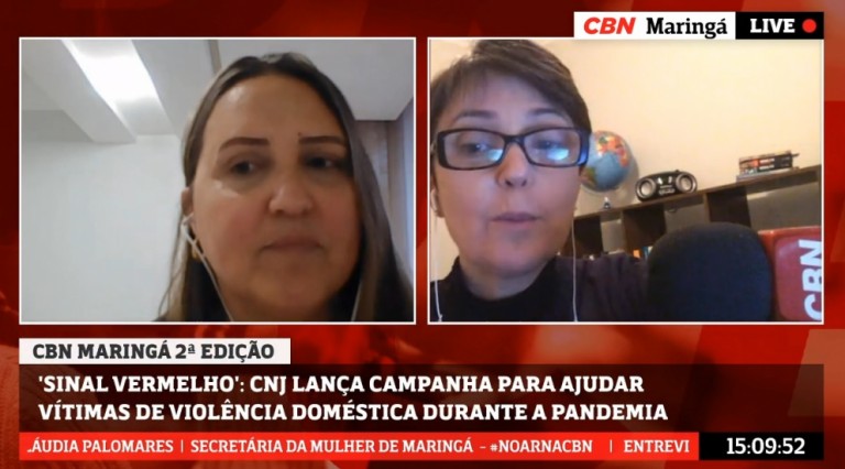 Campanha nacional de combate à violência contra a mulher chega a Maringá