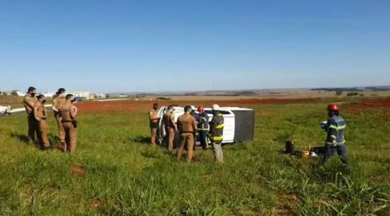 Tiro matou motorista que capotou carro ao fugir da PM em Maringá, diz IML